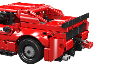 Mould King 15080S Challenger American Muscle Pull-back Car Model Building Toy Set | 763 PCS