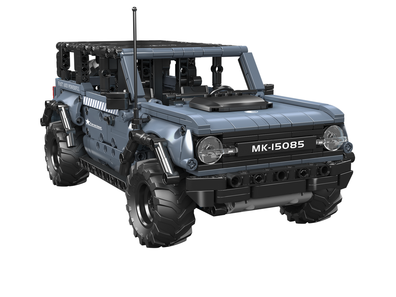 Mould King 15085 Bronco Raptor Pull-back SUV Building Toy Set | 828 PCS