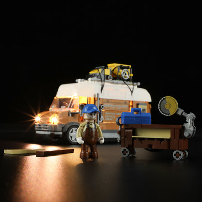 Lumibricks F9030 Carpentry Van Building Toy Set | 496 PCS