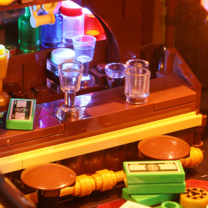 Lumibricks F9021 V2.0 Western Saloon Building Toy Set | 2026 PCS