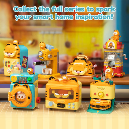 Pantasy 86823 Garfield Robot Vacuum Building Toy Set | 300 PCS