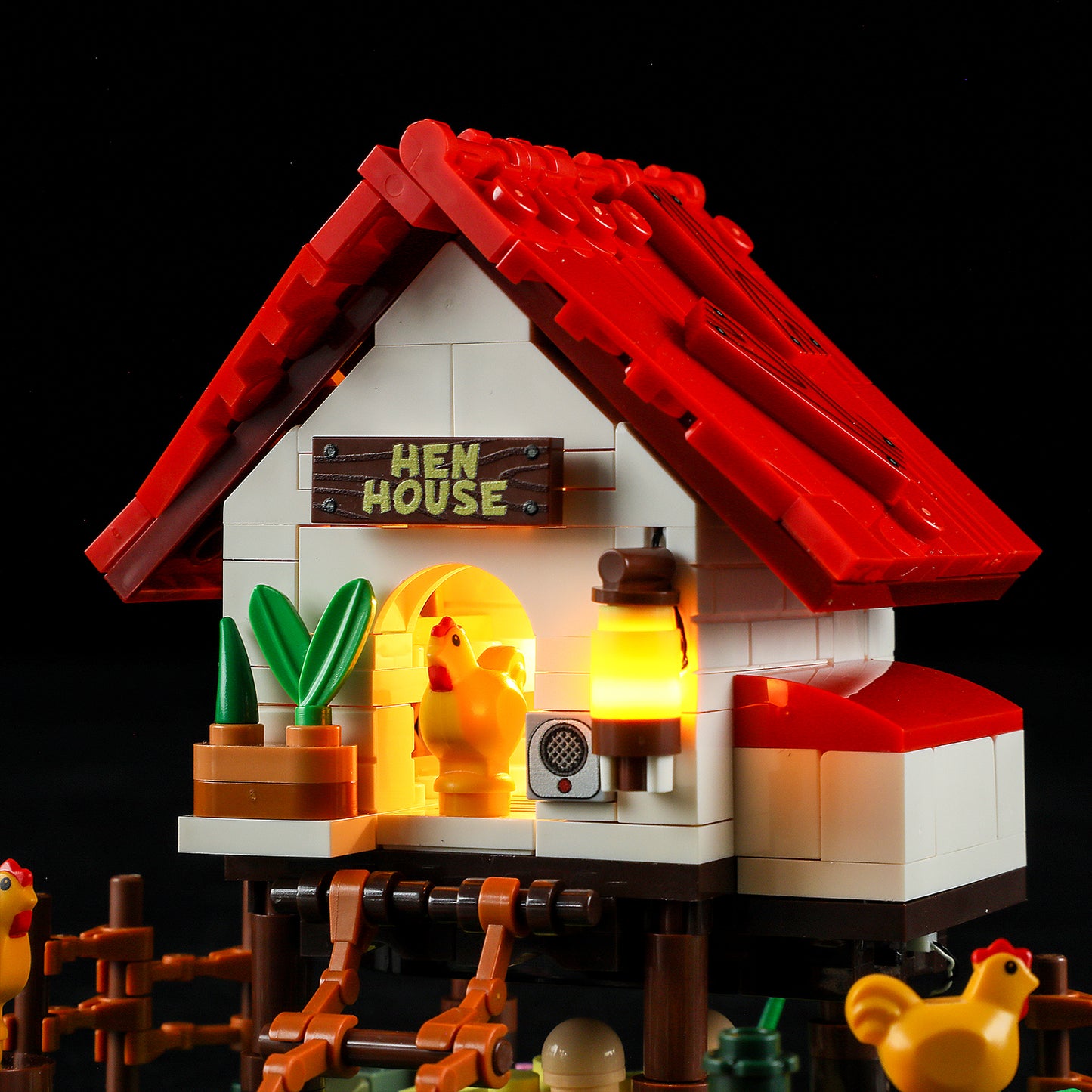Lumibricks F9034 The Hen House Building Toy Set | 323 PCS
