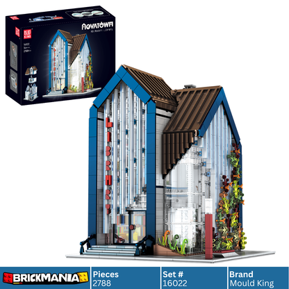 Mould King 16022 Modern Library With Lightning Building Toy Set | 2788 PCS