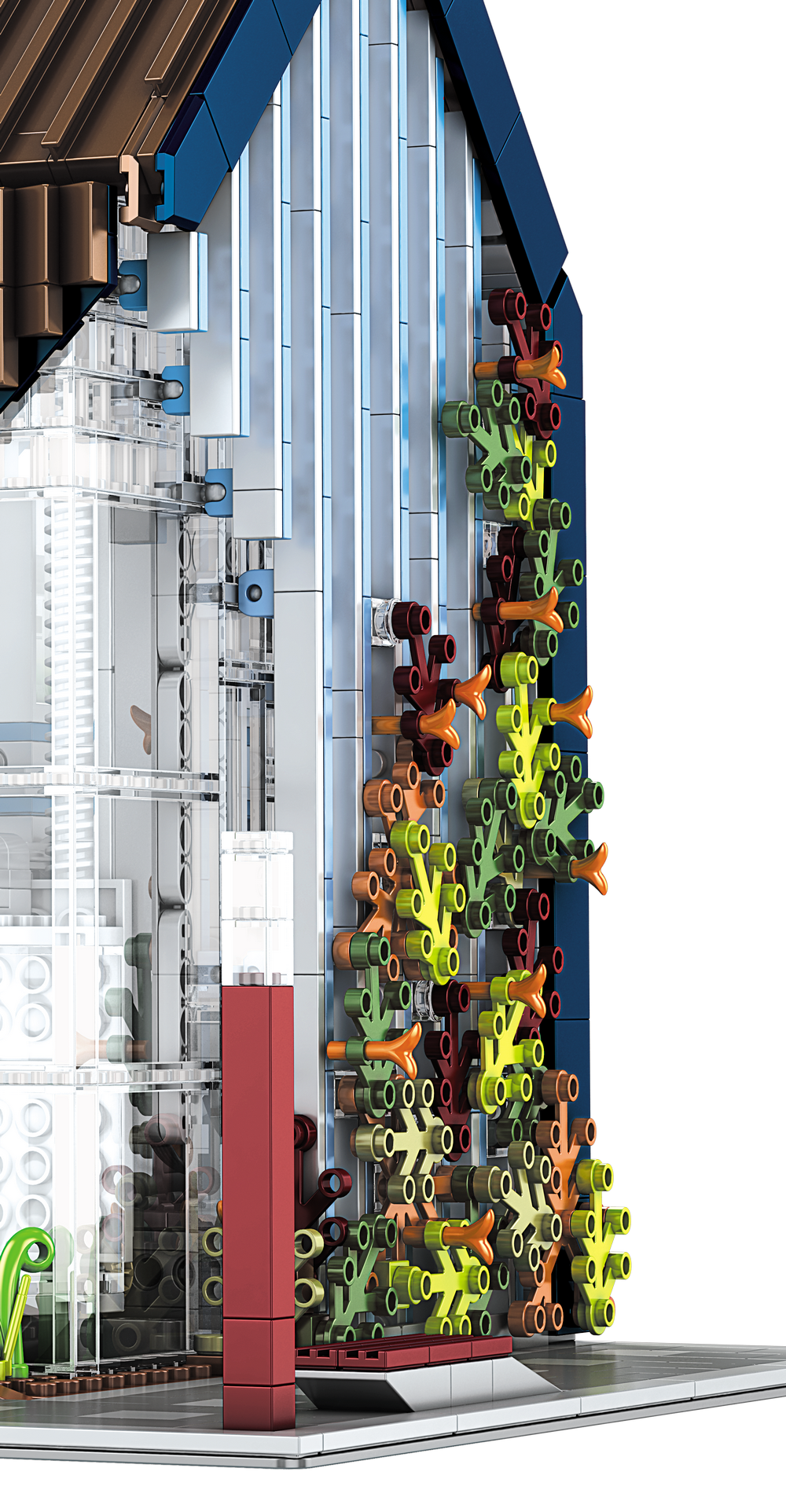 Mould King 16022 Modern Library With Lightning Building Toy Set | 2788 PCS