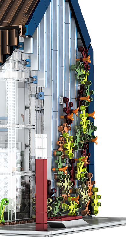 Mould King 16022 Modern Library With Lightning Building Toy Set | 2788 PCS