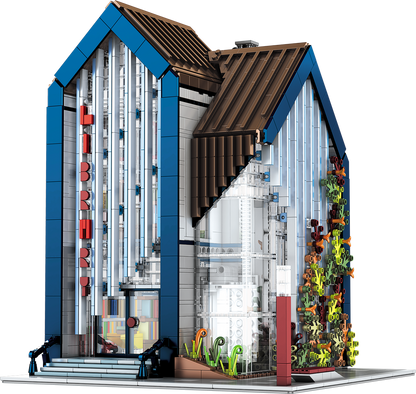 Mould King 16022 Modern Library With Lightning Building Toy Set | 2788 PCS