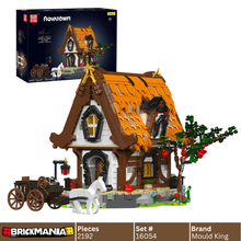 Mould King 16054 Medieval World Log Cabin With Lightning Building Toy Set | 2192 PCS