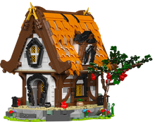 Mould King 16054 Medieval World Log Cabin With Lightning Building Toy Set | 2192 PCS