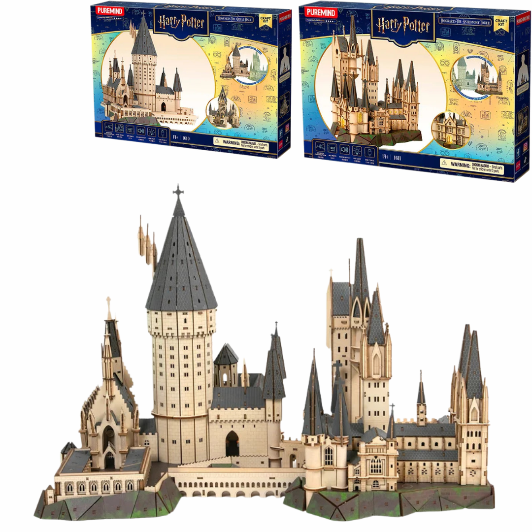 PUREMIND 1610 - 1611 Harry Potter Hogwarts Castle Theme | 1179 PCS
