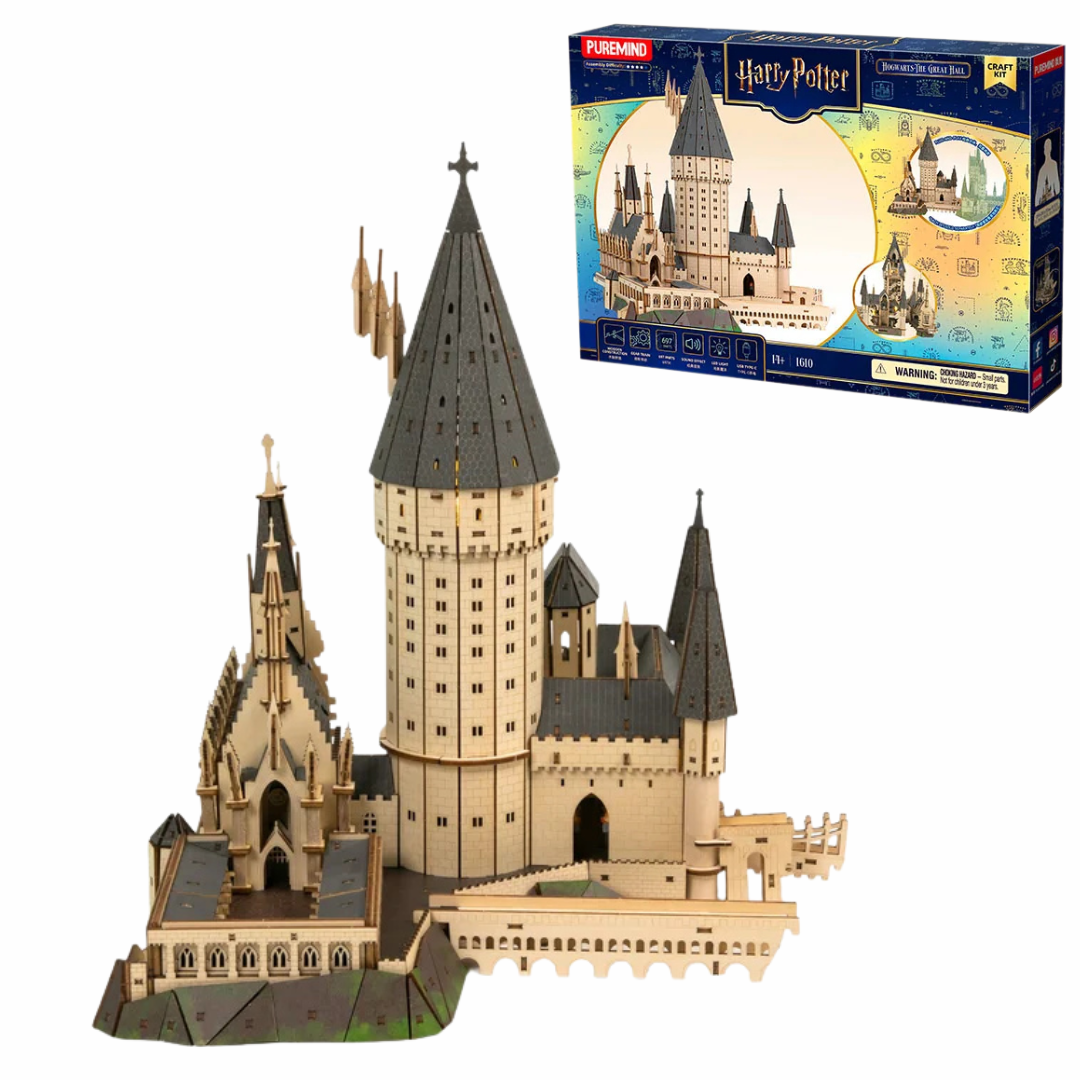 PUREMIND 1610 - 1611 Harry Potter Hogwarts Castle Theme | 1179 PCS