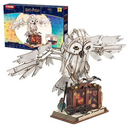 PUREMIND 1613 Harry Potter Hedwig Building Toy Set | 348 PCS