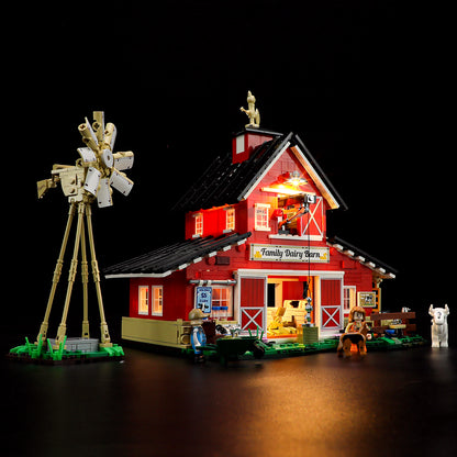 Lumibricks F9037 The Cow Barn Building Toy Set | 1368 PCS