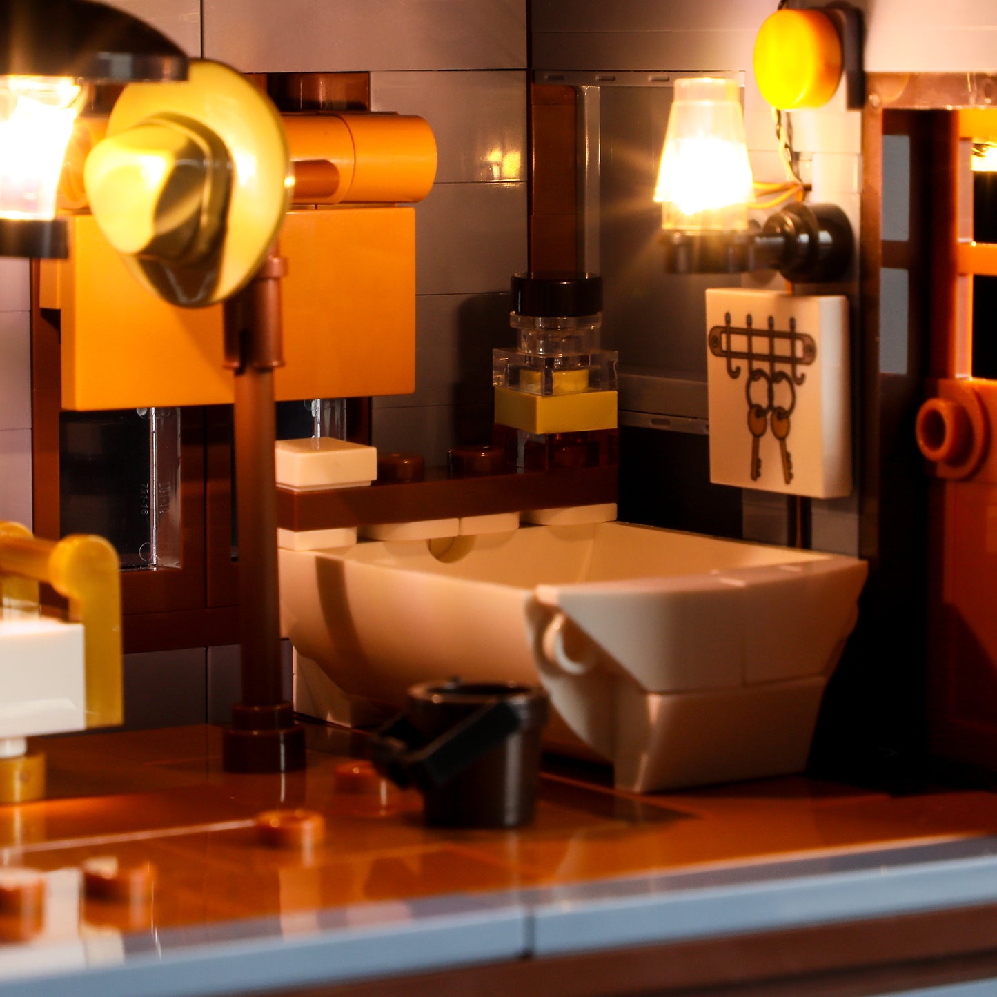 Lumibricks F9026 V2.0 Old West Sheriff's Office Building Toy Set | 1240 PCS