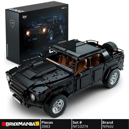 Nifeliz NF10274 L002 Off‑Road Car Building Set | 3983 PCS