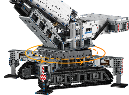 Mould King 17002 Crawler Crane 11200 Building Toy Set | 4000 PCS