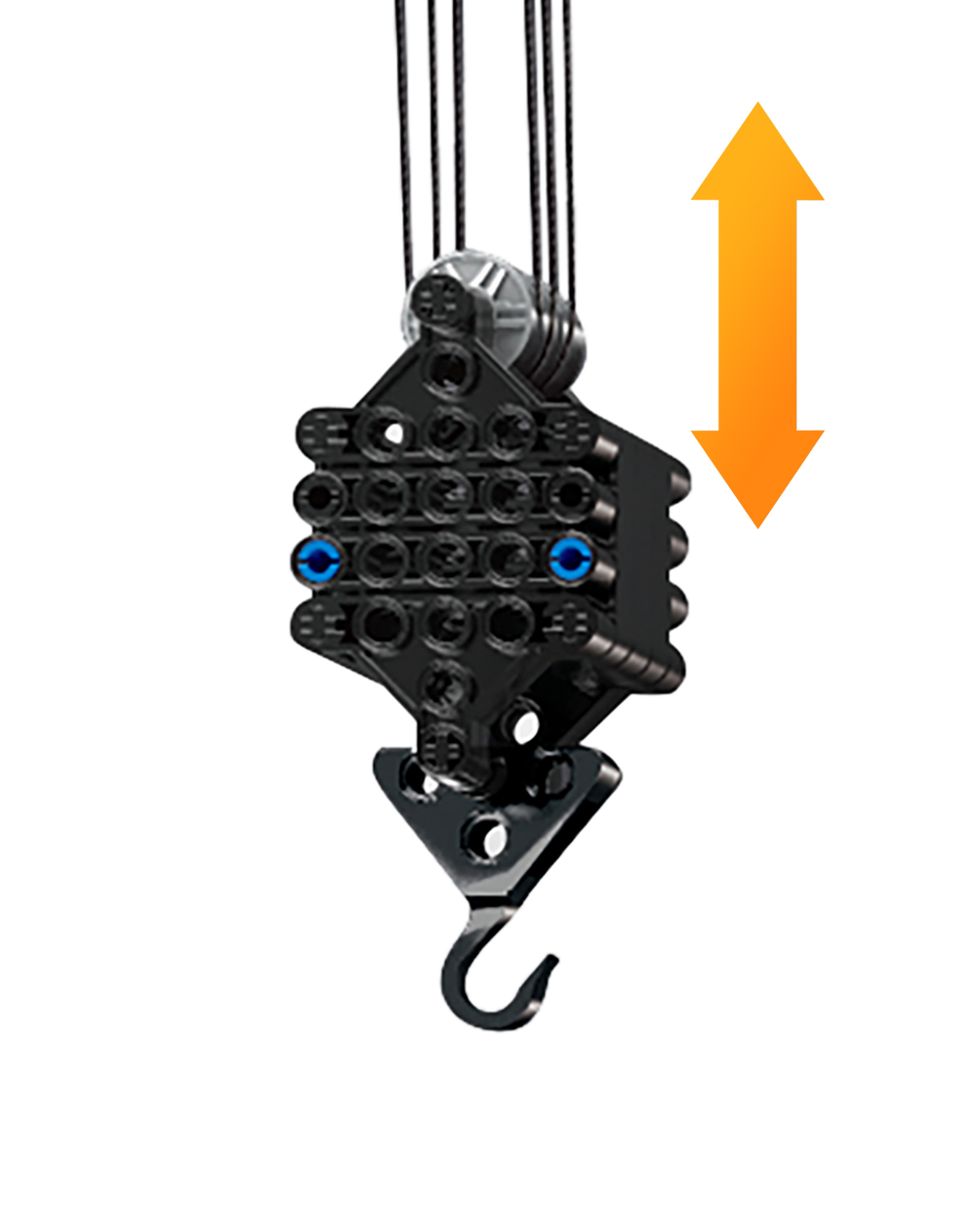 Mould King 17002 Crawler Crane 11200 Building Toy Set | 4000 PCS