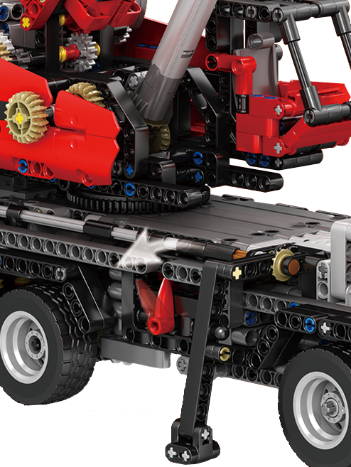Mould King 17003 All-Terrain Piling Platform Building Toy Set | 2,828 PCS