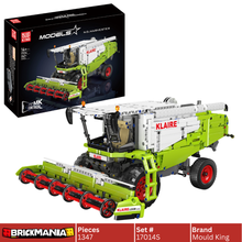 Mould King 17014S Remote Controlled KLAIRE LEXOR Harvester Building Toy Set | 1347 PCS