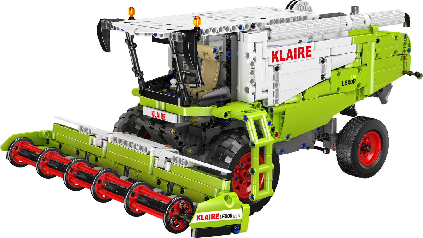 Mould King 17014S Remote Controlled KLAIRE LEXOR Harvester Building Toy Set | 1347 PCS