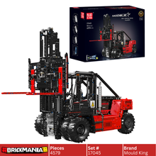 Mould King 17045 Remote Controlled Heavy-Duty Forklift Red Building Toy Set | 4579 PCS