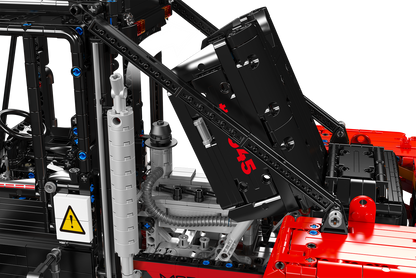 Mould King 17045 Remote Controlled Heavy-Duty Forklift Red Building Toy Set | 4579 PCS