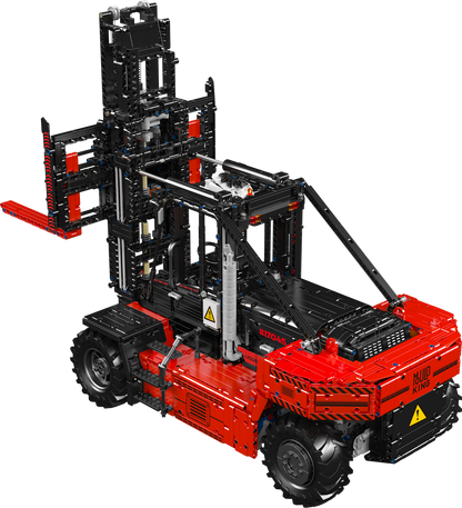 Mould King 17045 Remote Controlled Heavy-Duty Forklift Red Building Toy Set | 4579 PCS