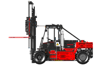 Mould King 17045 Remote Controlled Heavy-Duty Forklift Red Building Toy Set | 4579 PCS