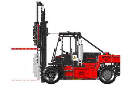 Mould King 17045 Remote Controlled Heavy-Duty Forklift Red Building Toy Set | 4579 PCS