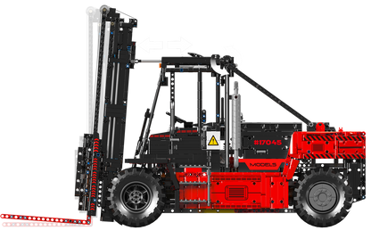 Mould King 17045 Remote Controlled Heavy-Duty Forklift Red Building Toy Set | 4579 PCS