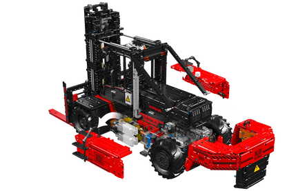 Mould King 17045 Remote Controlled Heavy-Duty Forklift Red Building Toy Set | 4579 PCS