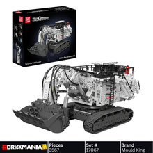 Mould King 17067 Remote Controlled 6060 Mining Excavator Building Toy Set | 3567 PCS