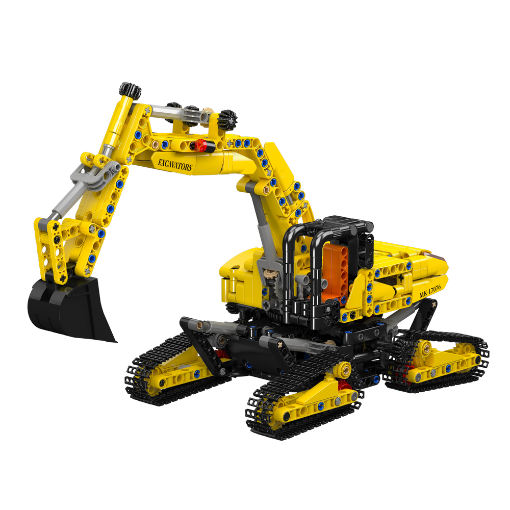Mould King 17076 SFINX Future Excavator Building Toy Set | 840 PCS