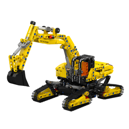 Mould King 17076 SFINX Future Excavator Building Toy Set | 840 PCS