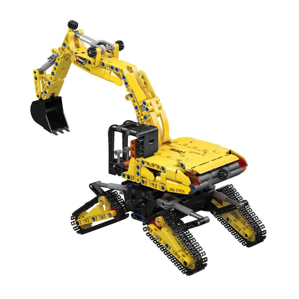 Mould King 17076 SFINX Future Excavator Building Toy Set | 840 PCS