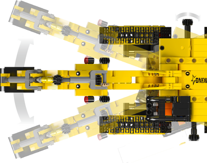 Mould King 17076 SFINX Future Excavator Building Toy Set | 840 PCS