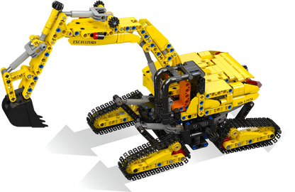 Mould King 17076 SFINX Future Excavator Building Toy Set | 840 PCS