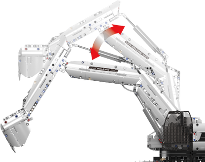 Mould King 17079 Remote Controlled All-Terrain Crawler Sci-Fi Excavator Building Toy Set | 3195 PCS