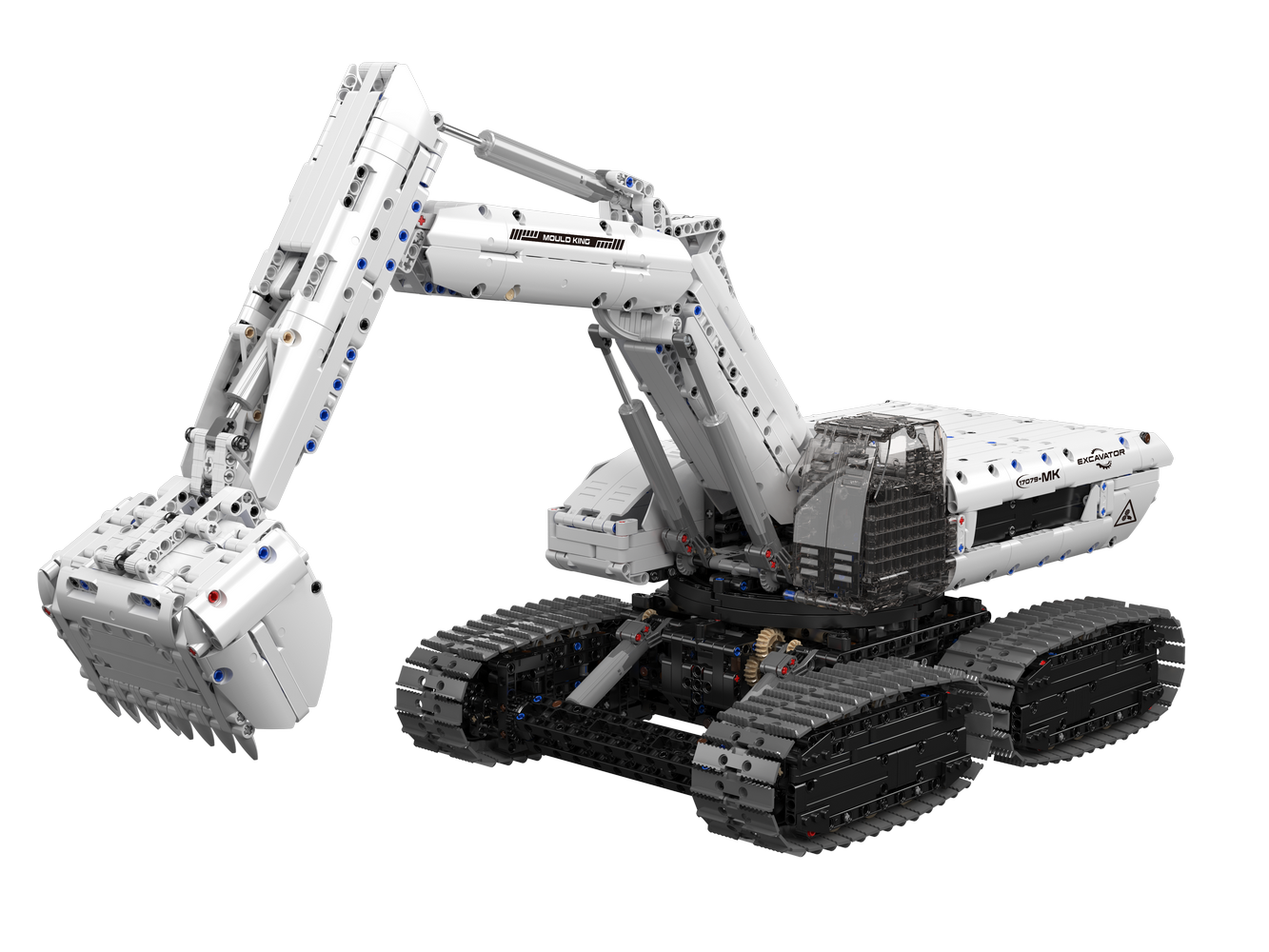 Mould King 17079 Remote Controlled All-Terrain Crawler Sci-Fi Excavator Building Toy Set | 3195 PCS