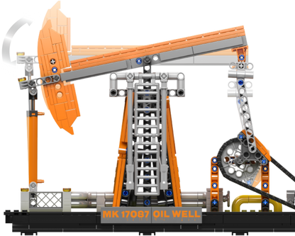 Mould King 17087 Electric Oil Well Building Toy Set | 840 PCS