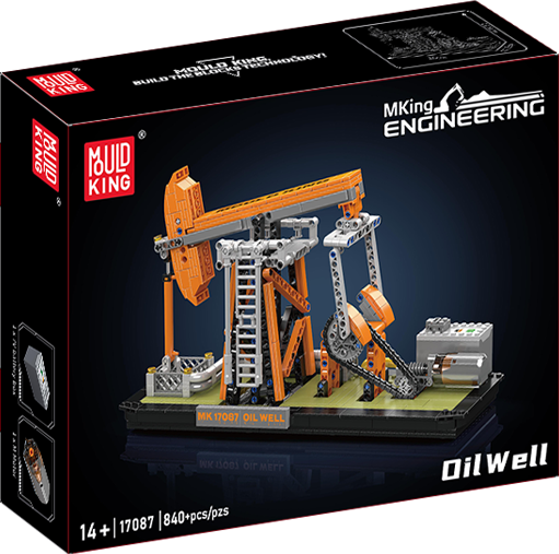 Mould King 17087 Electric Oil Well Building Toy Set | 840 PCS
