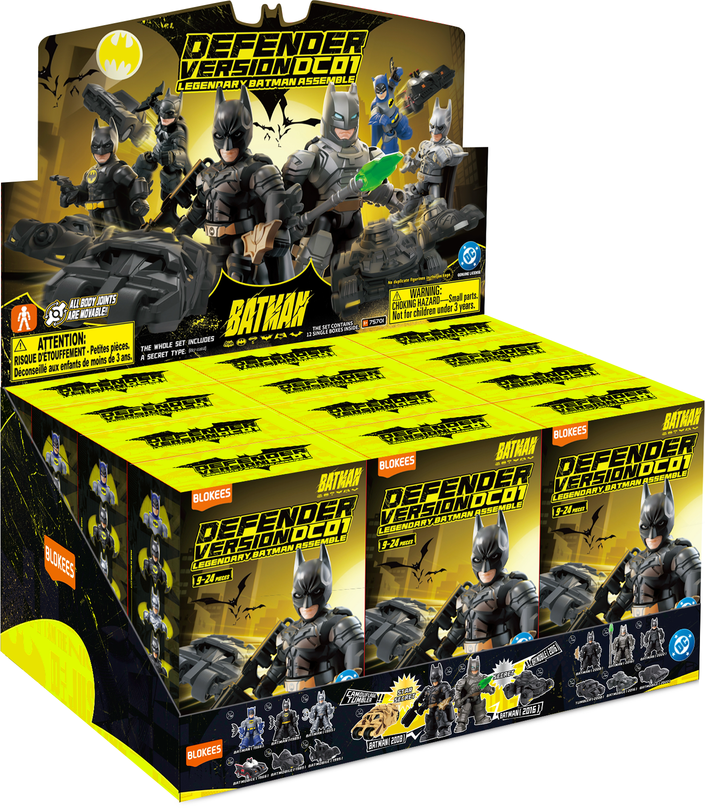 Blokees DC 75701 DV01 Batman Legendary Assemble