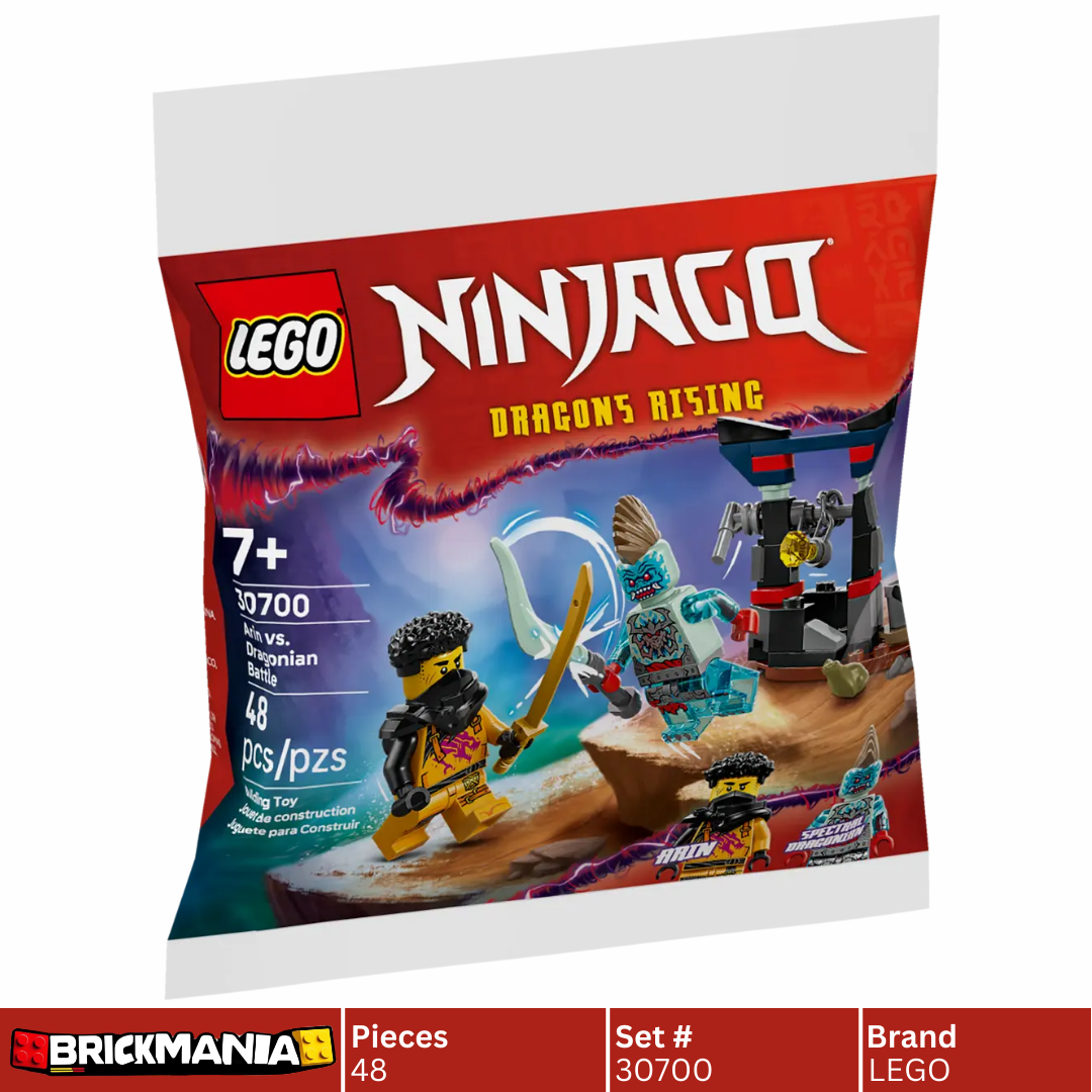 LEGO 30700 Ninjago Arin vs. Dragonian Battle | 48 PCS