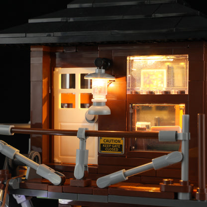 Lumibricks F9022 V2.0  Lookout Campground Building Toy Set | 1429 PCS