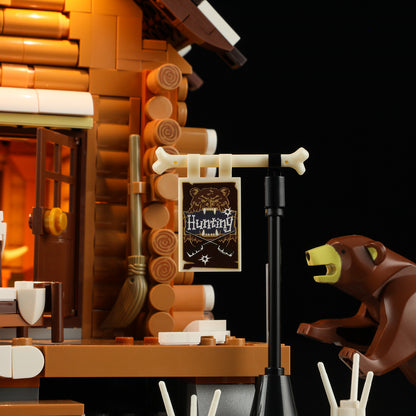 Lumibricks F9018 Hunting Cabin Building Toy Set | 2036 PCS