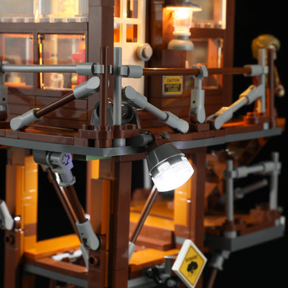 Lumibricks F9022 V2.0  Lookout Campground Building Toy Set | 1429 PCS