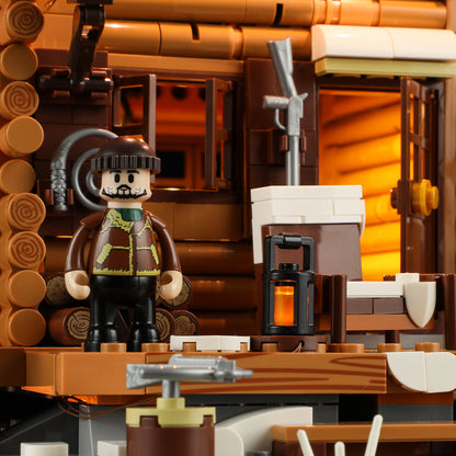 Lumibricks F9018 Hunting Cabin Building Toy Set | 2036 PCS