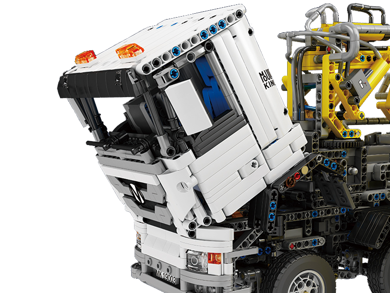 Mould King 19003 Pneumatic Concrete Truck Building Toy Set | 4,368 PCS