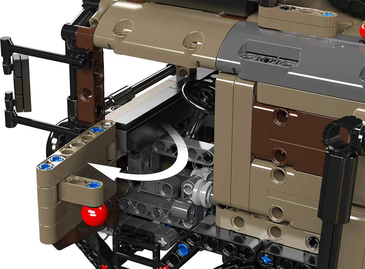 Mould King 20044 Military 8x4 RC Missile Truck Building Toy Set | 3594 PCS