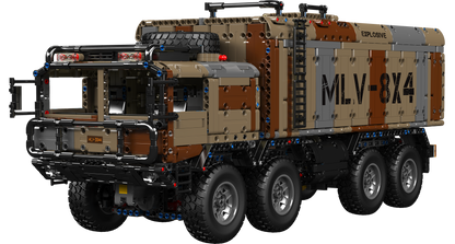 Mould King 20044 Military 8x4 RC Missile Truck Building Toy Set | 3594 PCS