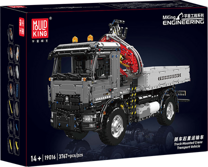 Mould King 19016 Remote Controlled Crane Truck Building Toy Set | 3767 PCS